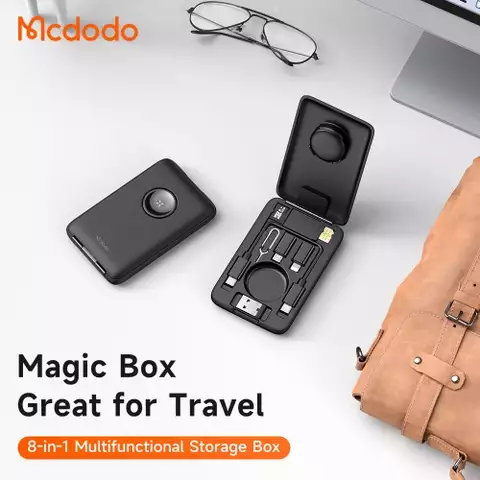 Bộ Dụng Cụ Chuyển Đổi Đa Năng Mcdodo 8-in-1 Accessory Organizer with Built-in AppleWatch Charger