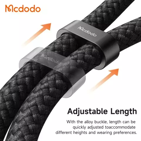 Cáp Sạc Nhanh Mcdodo C to C 60W 2-in-1 Charging Crossody Phone Lanyard