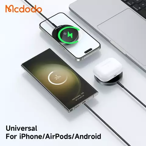Đế Sạc Không Dây Mcdodo Mcdodo True 15W Magnetic Fast Wireless Charger
