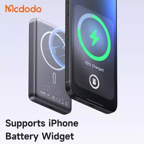Sạc Dự Phòng Không Dây Mcdodo Papper Series 20W Magnetic Wireless Power Bank