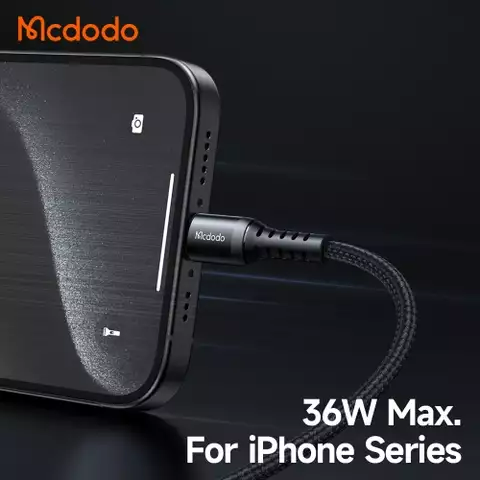 Cáp Sạc Nhanh Mcdodo Bending Reinforced Cable Type-C to Type-C 60W