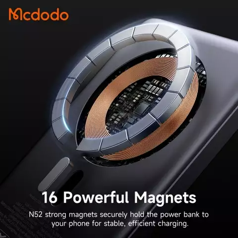 Sạc Dự Phòng Không Dây Mcdodo Papper Series 20W Magnetic Wireless Power Bank