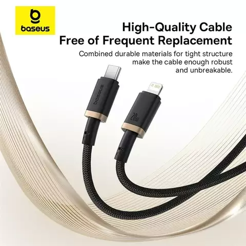 Cáp Sạc Nhanh Baseus Dura Series Fast Charging Cable Type-C to iP 20W