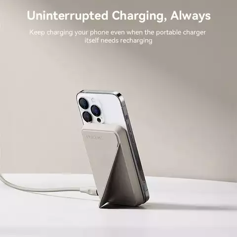 Pin Sạc Dự Phòng Không Dây Voltme MagPak 5K Magnetic Wireless Battery Charger 5000mAh Power Capacity