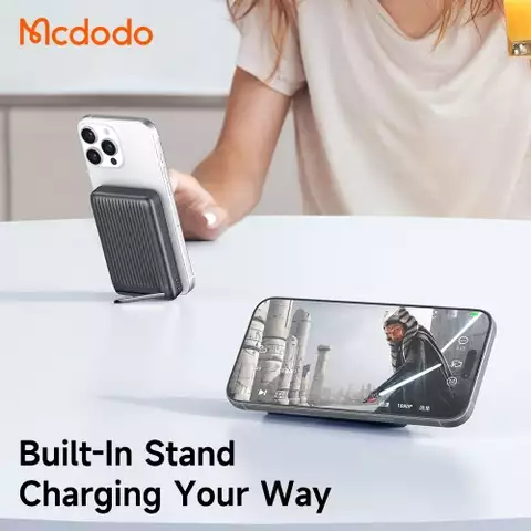 Sạc Dự Phòng Không Dây Mcdodo MagQ 10000mAh 30W Qi2 Magnetic Wireless Power Bank