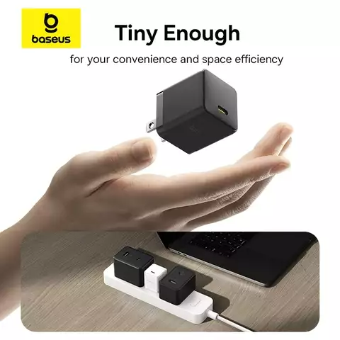 Cốc Sạc Nhanh Baseus Palm Fast Charger 1C 30W