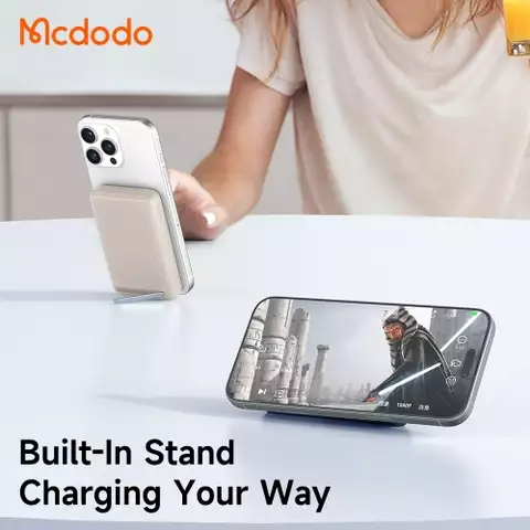 Sạc Dự Phòng Không Dây Mcdodo MagQ 30W Qi2 Magnetic Wireless Power Bank