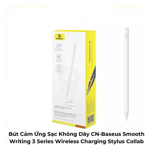 Bút Cảm Ứng Sạc Không Dây CN-Baseus Smooth Writing 3 Series Wireless Charging Stylus Collab