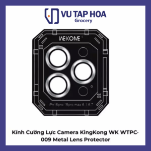 Kính Cường Lực Camera KingKong WEKOME WTPC-009 Metal Lens Protector