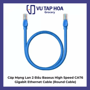 Cáp Mạng Lan 2 Đầu Baseus High Speed CAT6 Gigabit Ethernet Cable (Round Cable)