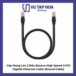 Cáp Mạng Lan 2 Đầu Baseus High Speed CAT5 Gigabit Ethernet Cable (Round Cable)