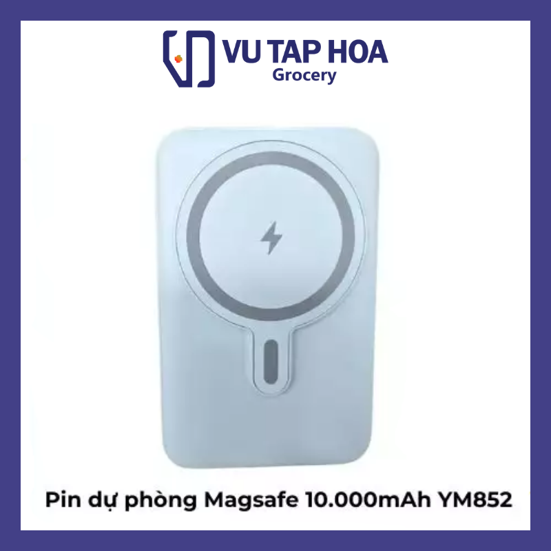Sạc dự phòng Magsafe 10.000mAh YM852 (kèm 4 dây sạc)