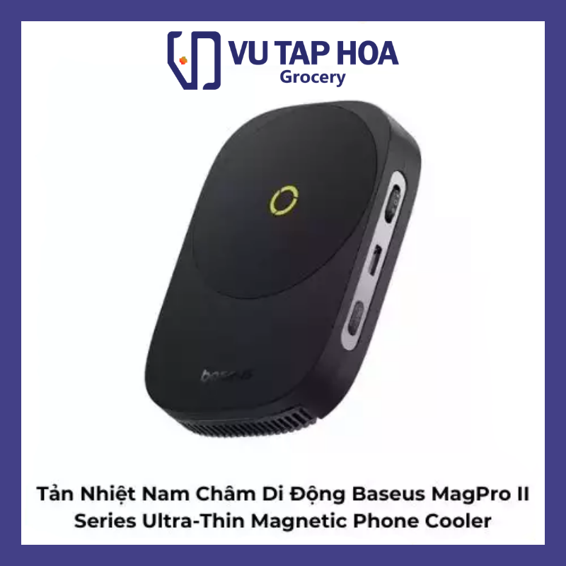 Tản Nhiệt Nam Châm Di Động Baseus MagPro II Series Ultra-Thin Magnetic Phone Cooler