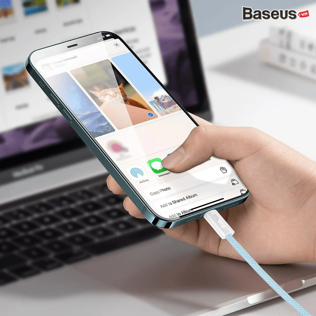 Cáp Sạc Nhanh Siêu Bền C To Lightning Baseus Dynamic Series Fast Charging Data Cable 20W