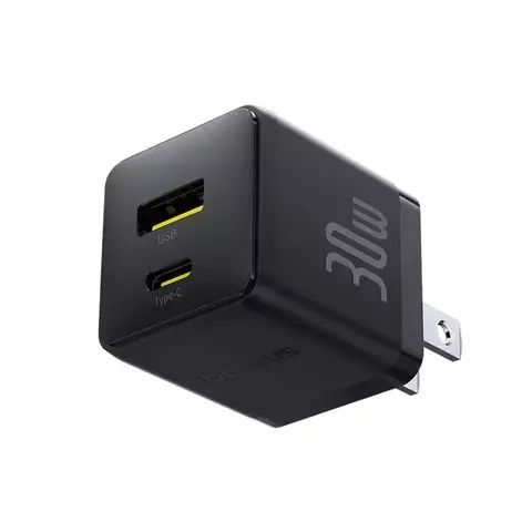 Cốc Sạc Nhanh Baseus Palm Fast Charger C+U 30W