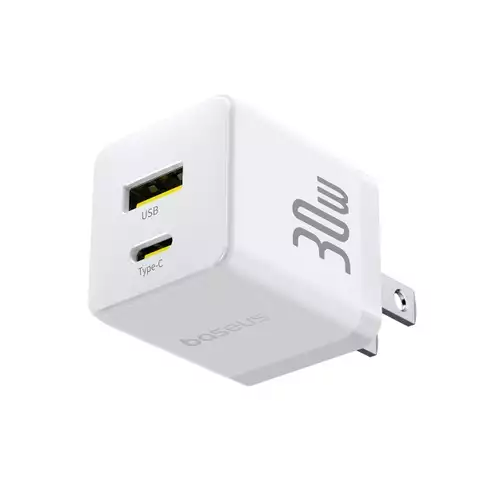 Cốc Sạc Nhanh Baseus Palm Fast Charger C+U 30W