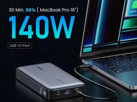 Pin Dự Phòng Ugreen 25000Mah 145W Sạc Nhanh Hai Chiều Cho Laptop, Điện Thoại