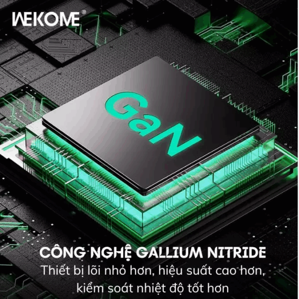 Củ Sạc Nhanh 35W Wekome WP-U23 2 Cổng Sạc Hỗ Trợ Sạc Nhanh PPS, PD, GAN