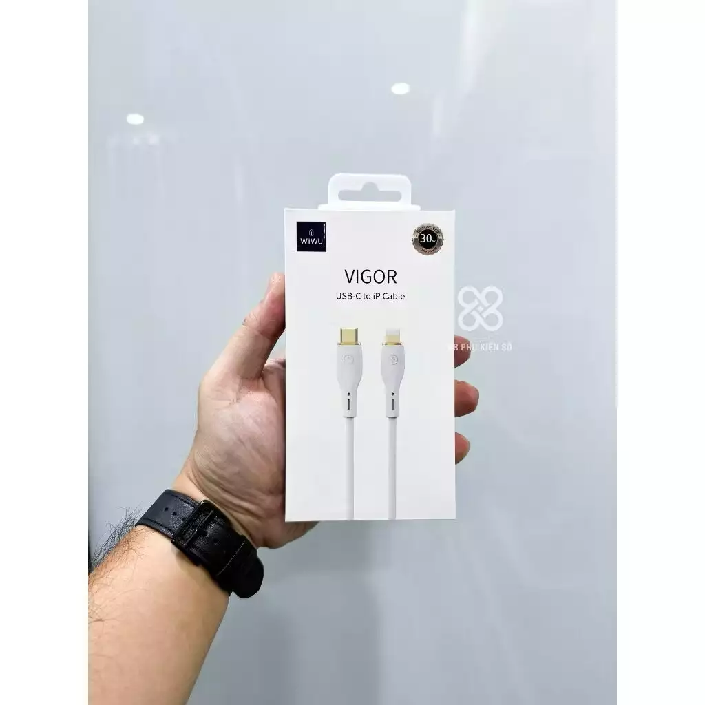 Cáp Sạc Nhanh Wiwu Vigor Series Usb-C To Lightning 30w