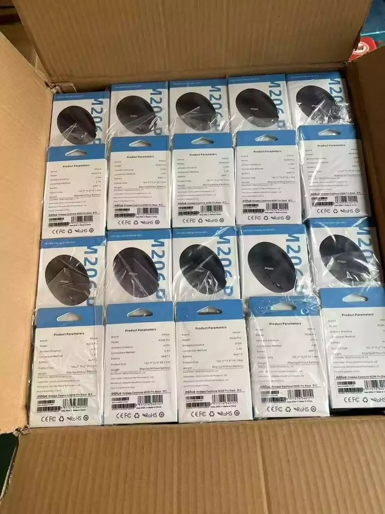 Chuột Công Thái Học Meizu Mblue M206 Pro, Chuột Silent Yên Lặng, 4000 Dpi