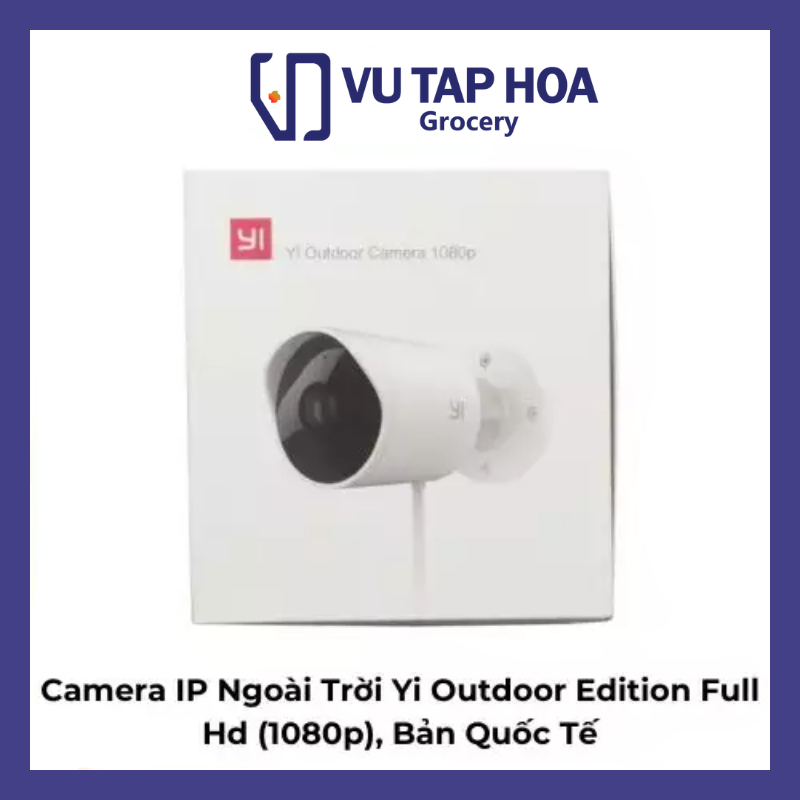Camera IP Ngoài Trời Yi Outdoor Edition Full Hd (1080p), Bản Quốc Tế