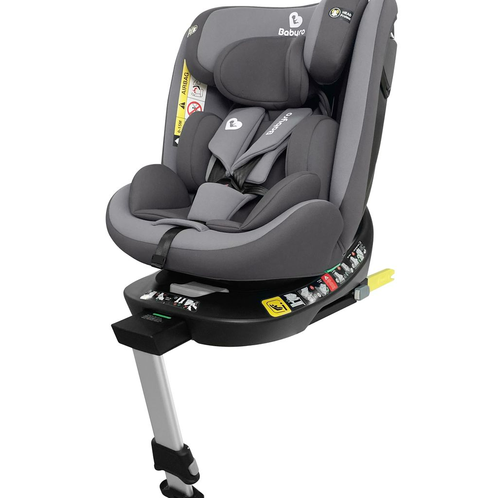 Ghế Ngồi Ô Tô Babyro i-Spinsafe Pro (0-12 Tuổi): Xoay 360°, Chuẩn i-Size R129 & An Toàn Tuyệt Đối