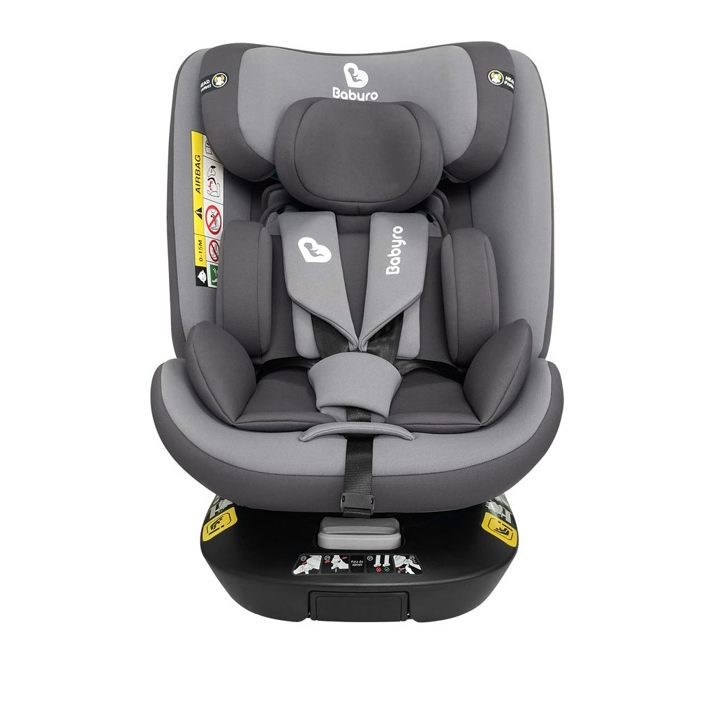 Ghế Ngồi Ô Tô Babyro i-Spinsafe Pro (0-12 Tuổi): Xoay 360°, Chuẩn i-Size R129 & An Toàn Tuyệt Đối