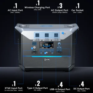 Trạm Sạc 1800W Daranener Neo1500 Pro Portable Power Station (Đức)