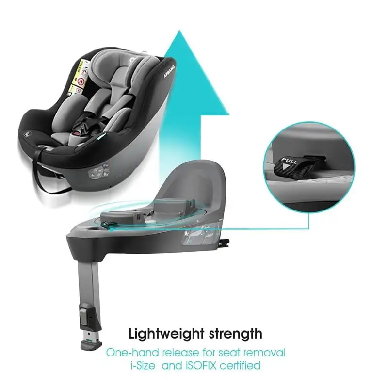 Ghế Ô Tô Trẻ Em APRAMO METRO HUB ( UK ) – Xoay 360°, từ 0 đến 4 tuổi, khoá ISOFIX