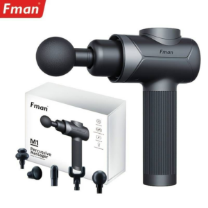 Máy Súng Massage Cầm Tay Fman M1, Máy Massage 5 đầu, Cổng Sạc Type-C