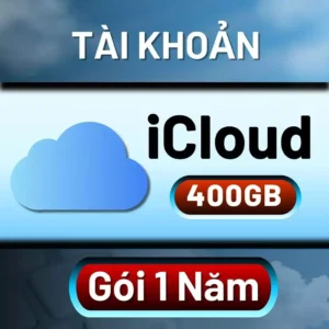 Nâng Cấp Dung Lượng iCloud 400-500GB Nâng Cấp Chính Chủ (6 tháng, 12 tháng)