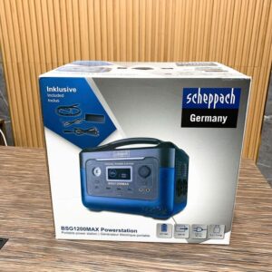 Trạm Sạc 600W BSG1200MAX 577Wh Hãng Scheppach (Hàng Đức)