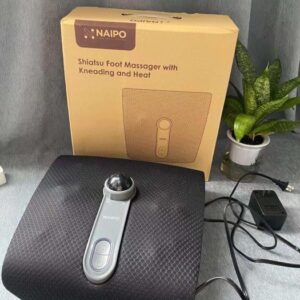 Máy massage chân , bi đá nóng chính hãng NAIPO MGF-50177 ( điện 110v - có tặng kèm adapter 110v)