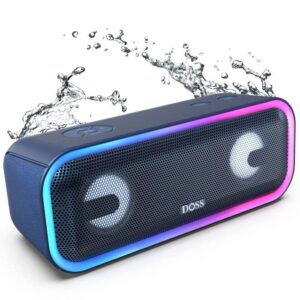 Loa bluetooth DOSS BT-20 chống nước, đèn RGB , 24w