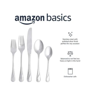 Bộ dao , thìa , dĩa 20 món chính hãng Amazon Basics Mỹ Model : B07VJJ5FFD