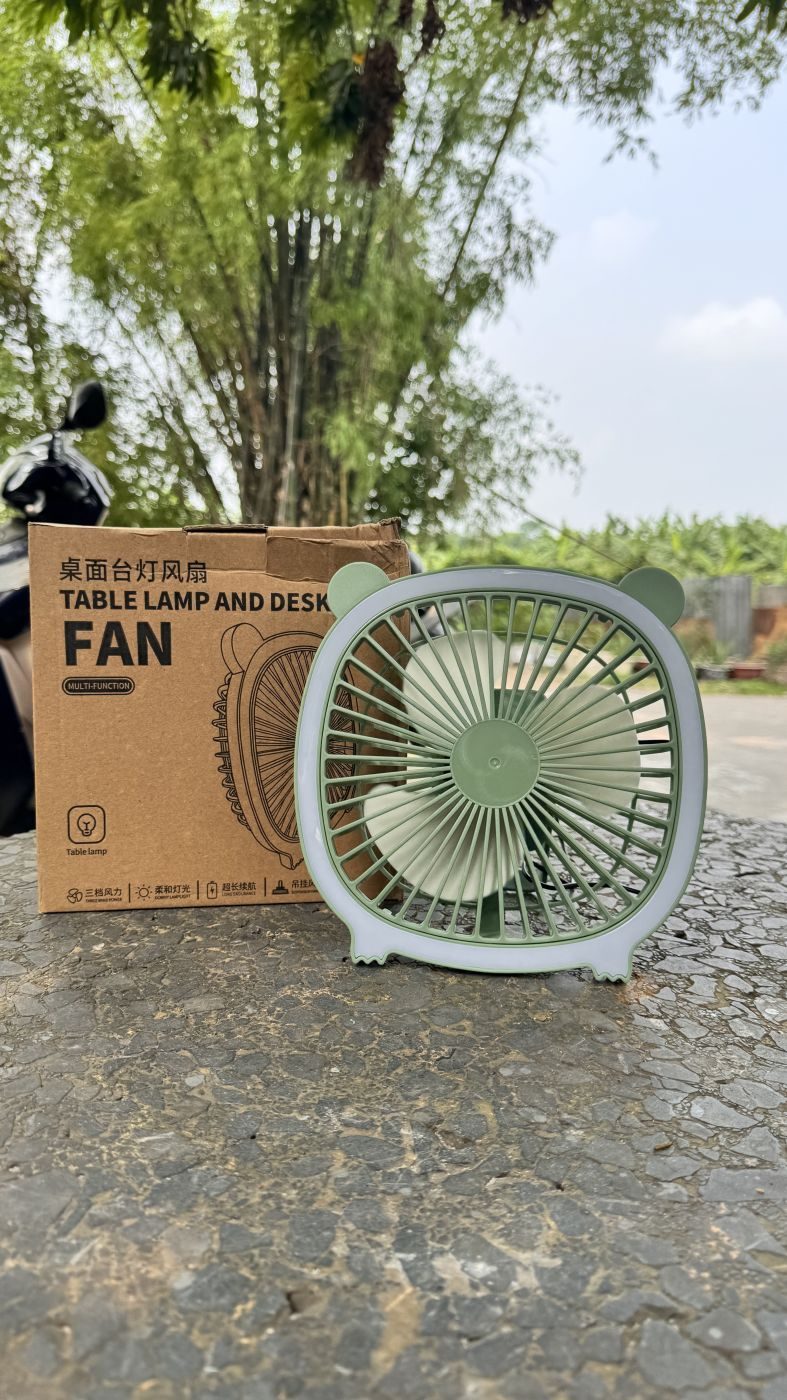 Quạt để bàn Mini tai gấu , chạy nguồn 5V