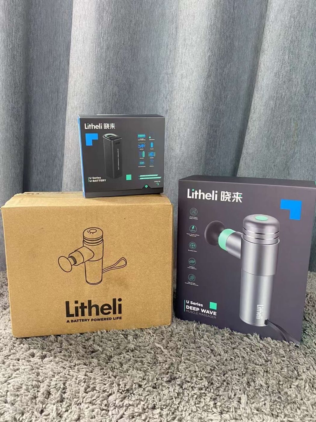 Súng Massage Cơ Litheli DEEP WAVE
