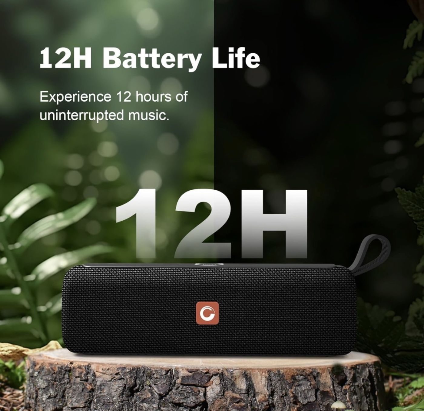 Loa Bluetooth DOSS E-GO II , chống nước IPX6 , công suất 12W