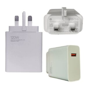 Củ Sạc Nhanh Xiaomi 120W, Chân Sạc 3 Chấu [Không Hộp]