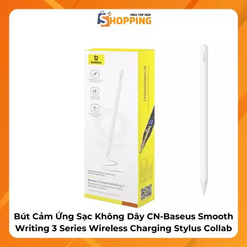 Bút Cảm Ứng Sạc Không Dây CN-Baseus Smooth Writing 3 Series Wireless Charging Stylus Collab