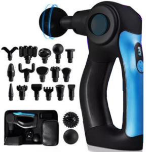 Súng Massage Chirogun Percussion Massage Gun, Máy Massage Đa Năng, 17 Đầu Đấm