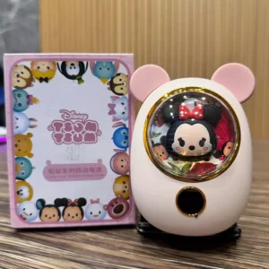 Pin Dự Phòng 10.000mAh sạc nhanh 22.5W Disney Tsum, liền cáp, chuẩn PPS/PD/QC (màu ngẫu nhiên)