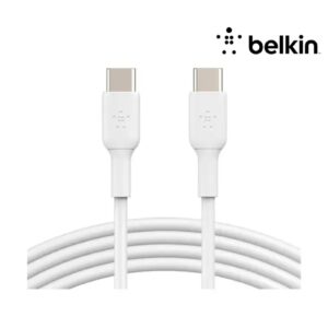 Cáp sạc BELKIN chân C to C 60W dài 1m , vỏ nhựa , Không hộp