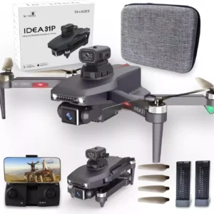 Flycam IDEA31P hãng le-idea 2 Camera 4K ( Amazon Mỹ)máy bay khộng người lái, drone