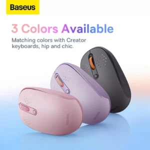 Không hộp- Chuột không dây Bluetooth & 2.4GHz Baseus F01B Tri-Mode Wireless Mouse