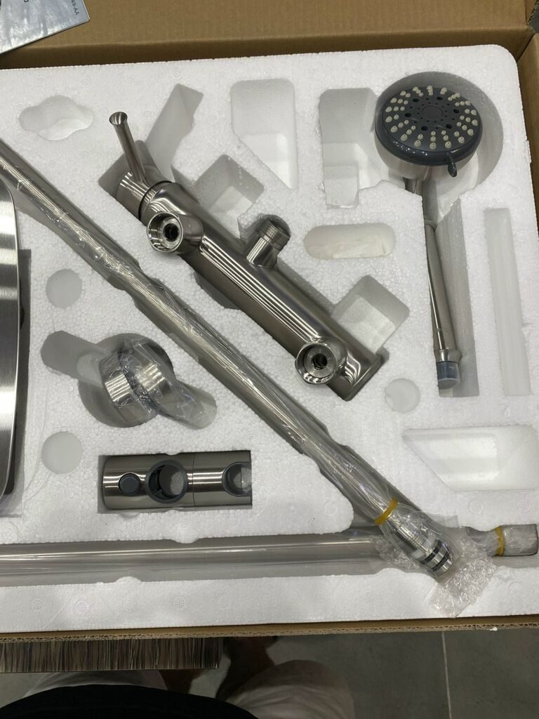 Bộ sen cây tắm nóng lạnh SUPOR 251743-03-LS, inox 304