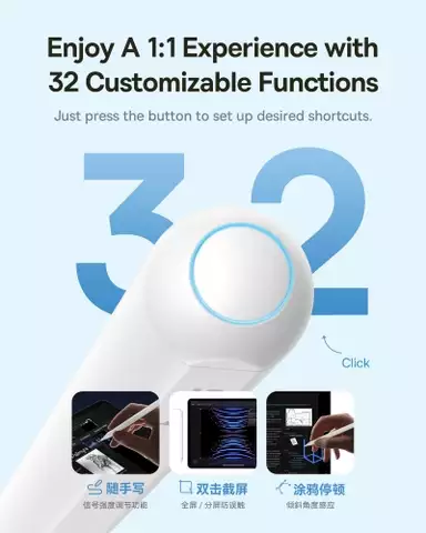 Bút Cảm Ứng Sạc Không Dây CN-Baseus Smooth Writing 3 Series Wireless Charging Stylus Collab