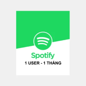 Spotify 1 tháng - Nâng chính chủ