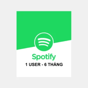 Spotify 6 tháng - nâng chính chủ