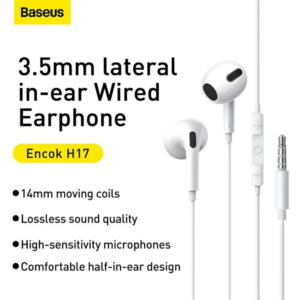 Tai nghe in Ear Baseus Encok C17 Type-C (Wired Earphone with Mic Stereo Headset Earbuds Earpiece)
